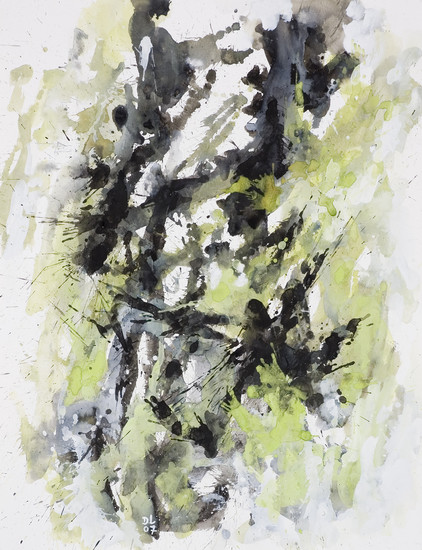 'Winterwoods' watercolor nr G.632