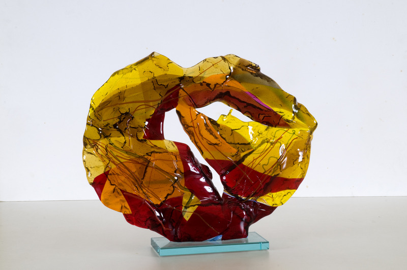 'Organism 1' - glas fusion sculpture art