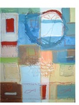 Deze abstracte werkjes zijn gemaakt naar aanleiding van een vakantie in Turkije. De kleuren van de zee, de lucht, het water en de cultuur van oude gebouwen en poortjes inspireerde mij tot het maken van deze kunstwerkjes. Ze zijn gisteren 13-10-2012 verkocht op 1 schilderijtje na. Ze zijn naar Cyprus als kado voor een trouwdag.