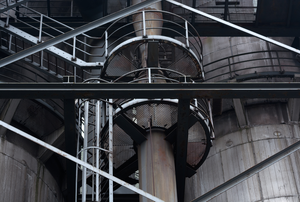 Fotografie van een oud industrieel gebied in het Ruhrgebied waarbij ik vooral heb ingezoomd op elementen die ik aantrekkelijk vond