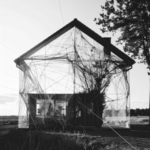 Serie geabstraheerde huizen Digitale Kunst/AI