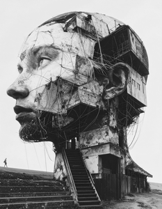 Serie Sculpturaal en Architectonisch Werk Digitaal/AI
