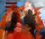 acryl, olieverf op doek