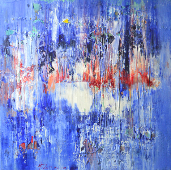 Blauw oppervlakte