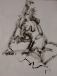 Ook hier laat Ton zijn eigen ik los op papier om Kunst als tastbaar bewijs van de vraag naar de zin van ons bestaan als mens te onderzoeken. Dat is voor hem het kernpunt in zowel passieve als actieve zin.