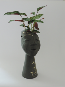 Superleuke bloempotten
In alle soorten en maten
De bloempot van 15 cm wordt ook aangeboden als workshop
dus kom leuk met je vriendin moeder of zus je eigen hoofd bloempot maken