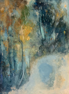 abstracte schilderijen, op doek of paneel geschilderd van verschillende afmetingen. Expressief geschilderd.