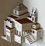 These pieces have - some of the most famous - drawings of M.C. Escher in mind.