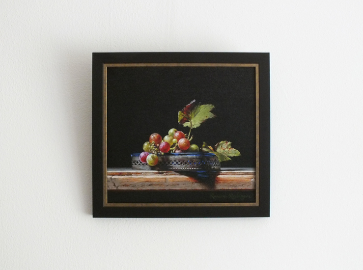 Giclée van Stilleven met wilde druiven