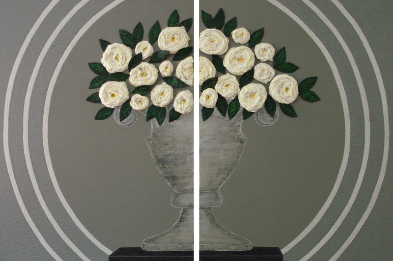 Witte bloemen