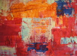 blauw-groen abstract.
