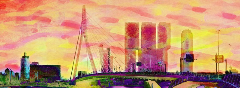 De Rotterdam achter de Zwaan vibrant