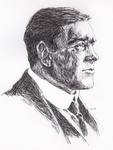 Portretten van sir Ernest Shackleton en teamgenoten