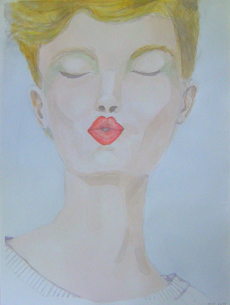 Aquarel P.3 DAME in de make-up