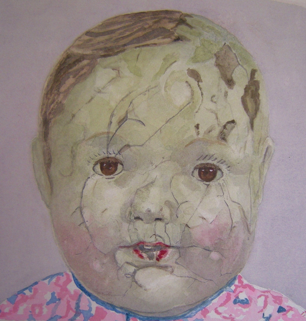 Aquarel P.6 POPPENKOP