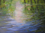 landschappen acryl, olieverf en mixed media