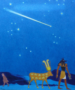 in deze serie verschijnt de Jakhalsgod  op verschillende plekken aan de randen van Rusland.