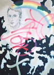 In 2007 heb ik me verder laten inspireren door graffity in de steegjes van Amsterdam.