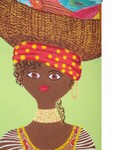 I made a couple of small paintings to illustrate the old Curacao, how I imagine it used to be.