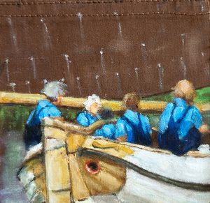 Schilderijen van boten in de haven, op het meer of op zee. (Incl. lijst tenzij anders vermeld)