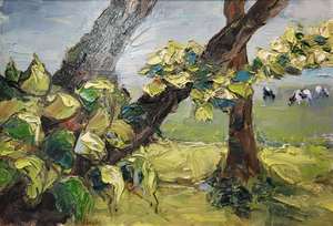 Geschilderd in Atelier of En Plein Air. (Incl. lijst tenzij anders vermeld)