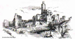 Pen and ink drawings