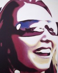 Titel: Sfeer Acryl op linnen 80 X 100 cm.