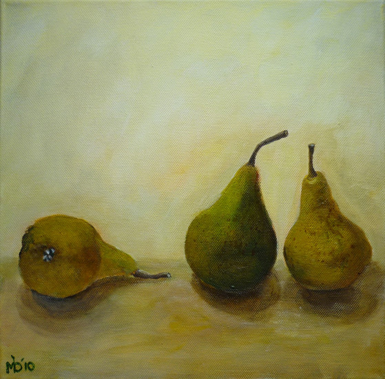Een trio van Wijkse peren