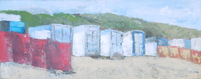 Strand huisjes Oostkapelle