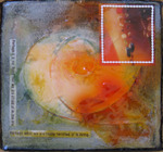 Kunstwerken in klein formaat (10 x 10 cm).