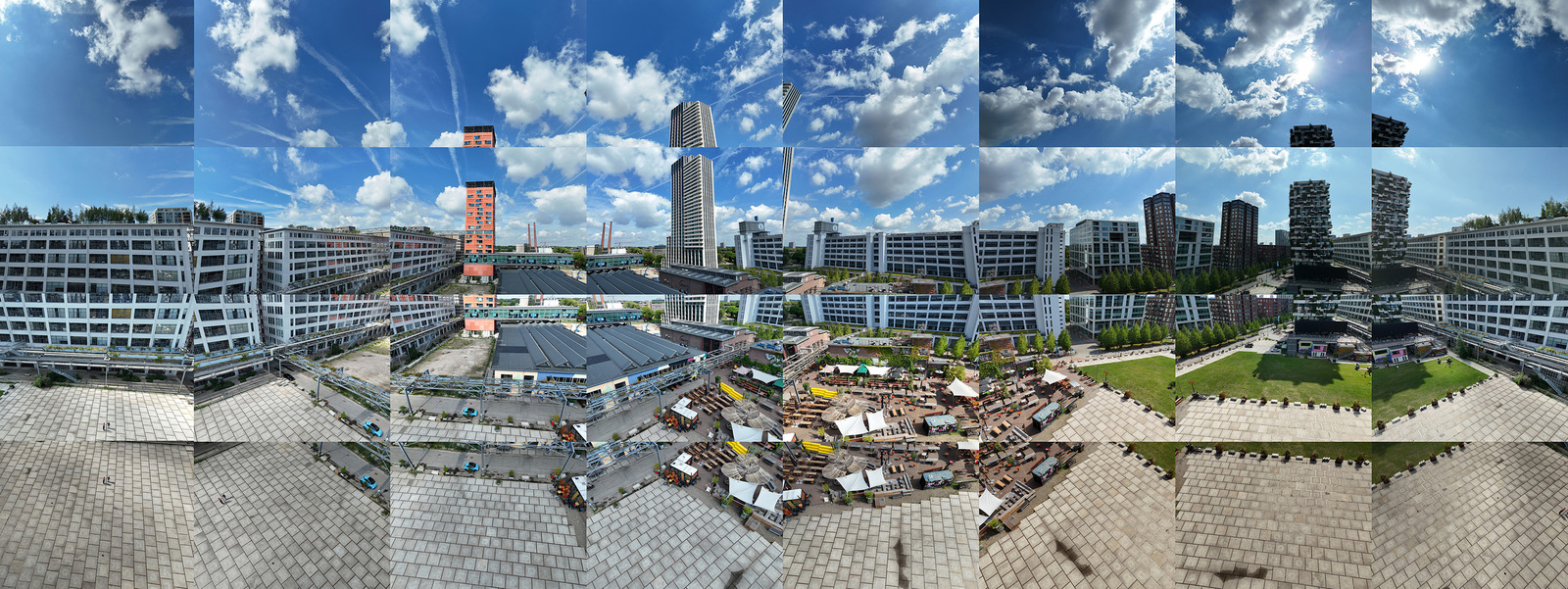 Ketelhuisplein vanuit de lucht