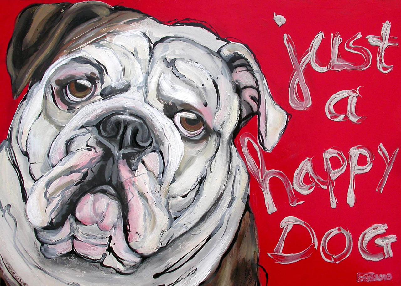 Just a happy Dog
