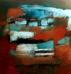 Ik geef al een aantal jaren les in Frankrijk , een prachtig land met veel verschillende landschappen. Ik maak vaak ook even een schetsje en werk sommigen van deze schetsjes dan later in mijn atelier uit.