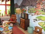 murals for movieset 'Ver van Familie' (set design)