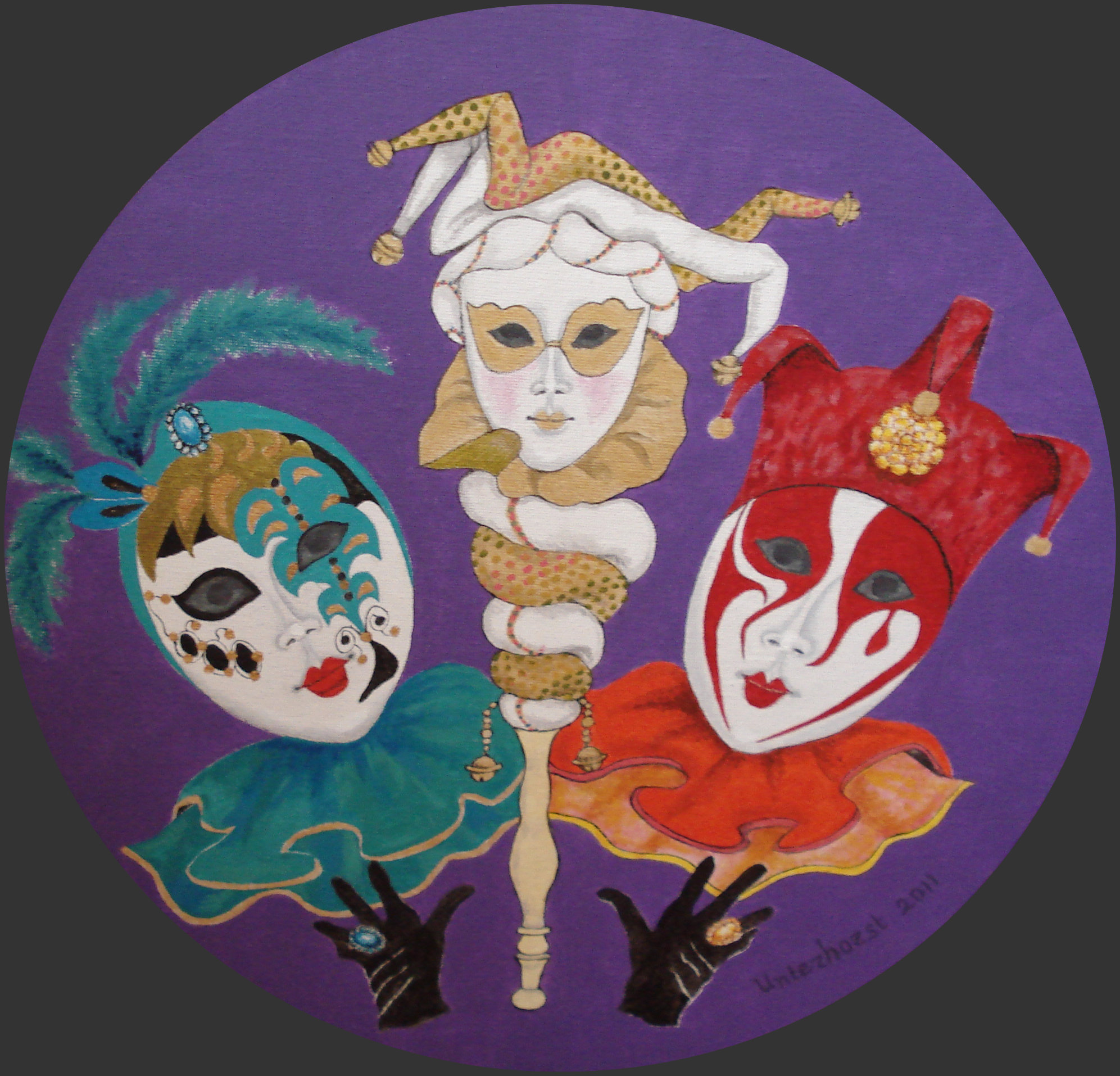 Venetiaanse maskers 1