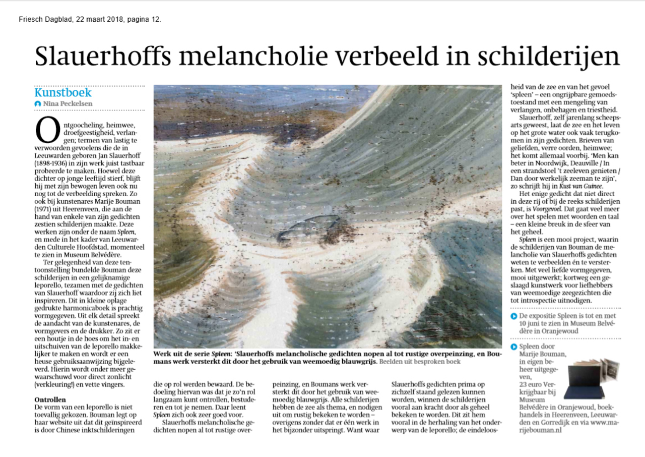 Boekrecensie SPLEEN