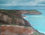 Landschappen in acryl en olieverf