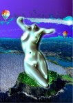 De groep Torso-werken komt voort uit mijn verlangen de mens te reduceren tot een torso. Minus armen en benen, én minus hoofd, is de romp van de mens een grappig, maar ook intrigerend geval. In deze 16 werken (waarvan er hier 12 te zien zijn) wordt het torso in de eerste werken in een vervreemdende omgeving geplaatst.