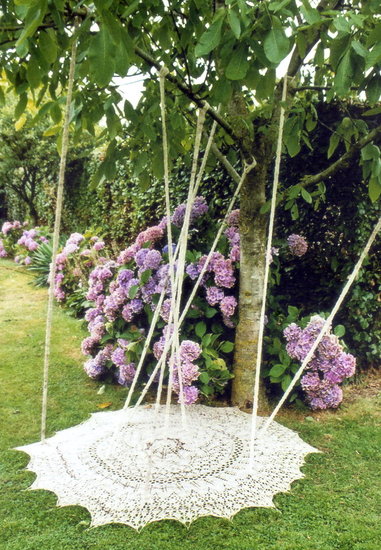 Bloem van aarde, wol