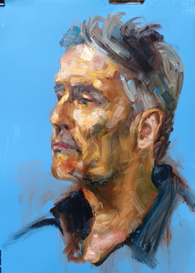 Portretten in olieverf en acryl