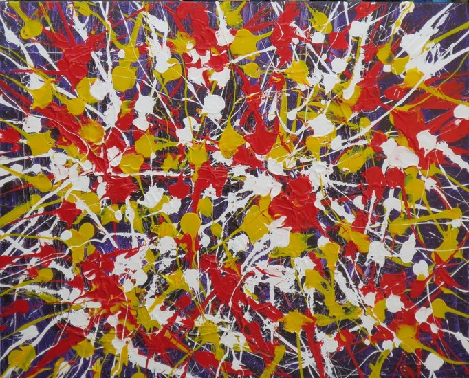 NEW 2019 Action Painting 42 (no 164 vh 12)