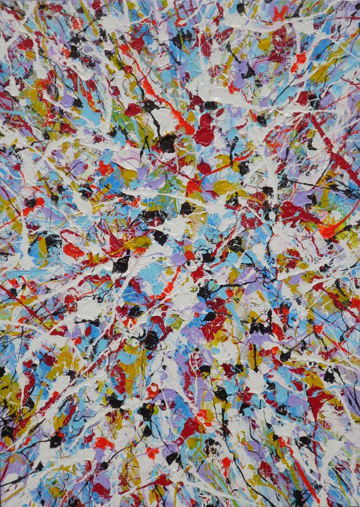 NEW II Action Painting no 32 (no 150)