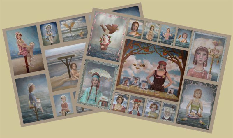 Geplastificeerde papieren placemats