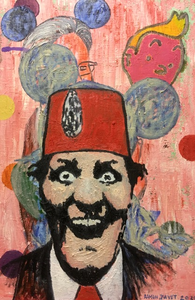 POP ART, Deze serie schilderijen is echt te gek. Onderwerpen, inspiratie uit het dagelijks leven. Portretten, herinneringen, fantasie, dromen, gedachtes, kleurrijke verhalen alles anders en toch bekend lekker geschilderd in olieverf op doek of paneel. Werk uit 2021 t/m 2019