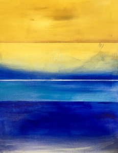 serie Zee . Dit is het eerste schilderij gemaakt voor Maassluis.