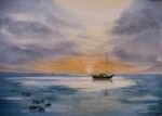 Ik ben geboren in Den Haag dus niet ver bij de zee vandaan. ik heb iets met de zee ,ik doe er weer energie op en dat uitzicht naar de horizon ,dat vind ik eindeloos.