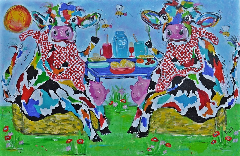 ONTBIJTJE IN DE BUITENLUCHT