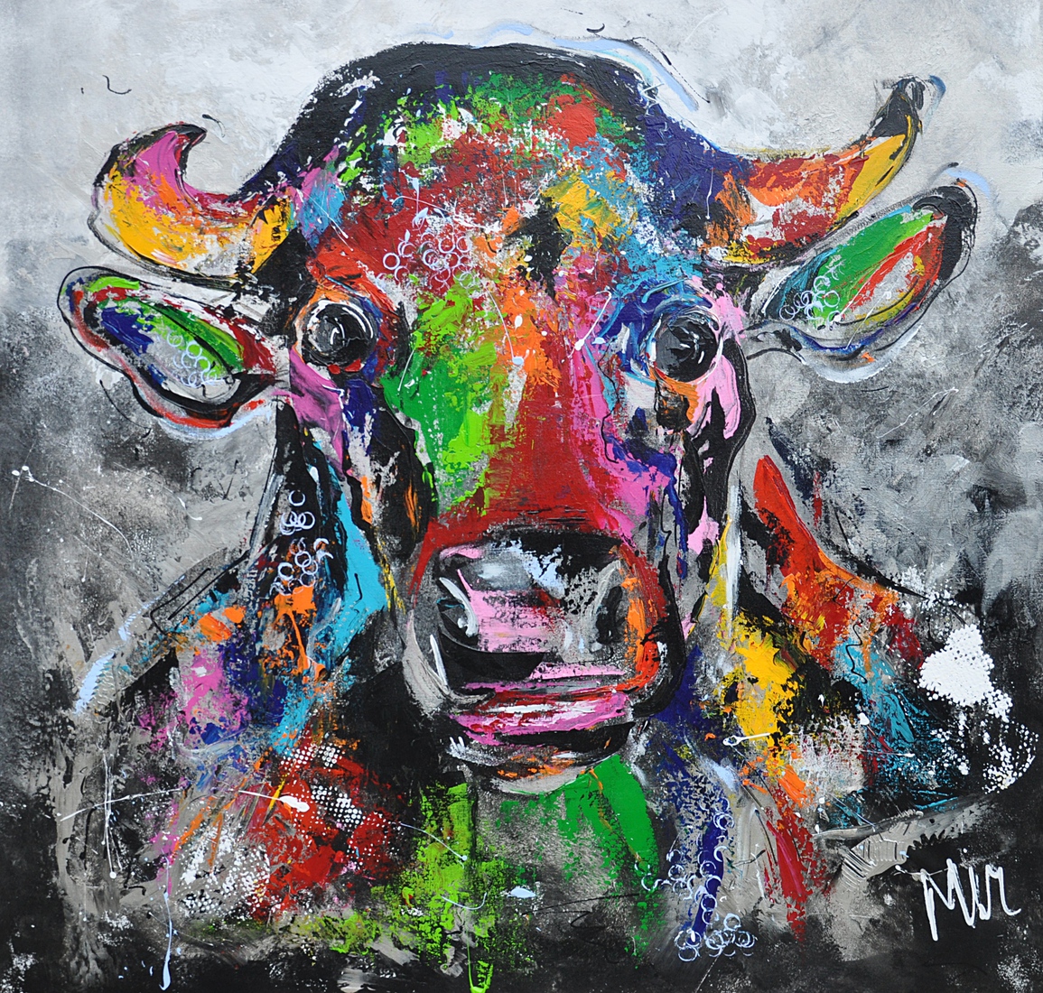 KLEURRIJKE STIER