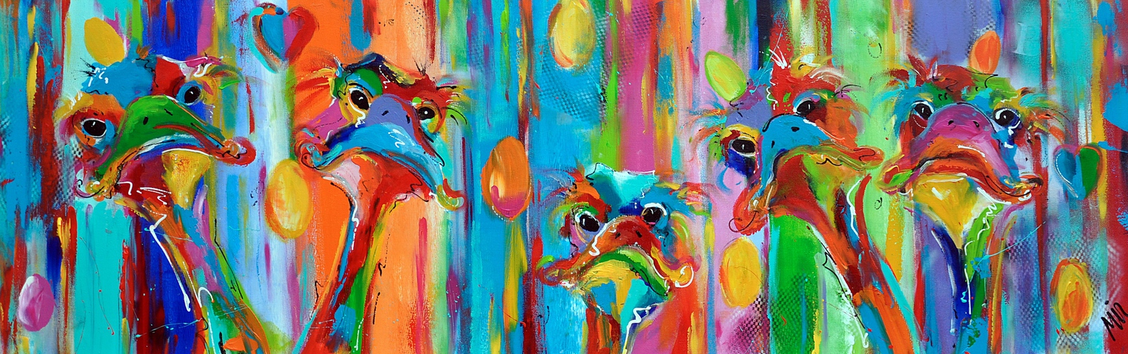 STRUISVOGELS GRAPPIG