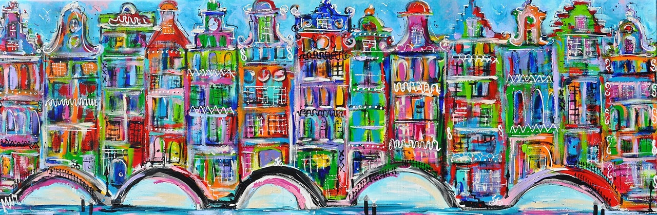 SCHILDERIJ AMSTERDAM